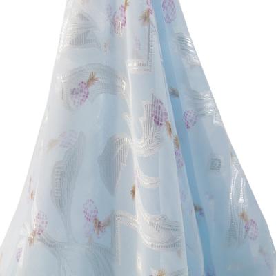 China Small Soft Fresh Floral Memory Polyester 100% Digital Printed Fabric For Women's Dress for sale