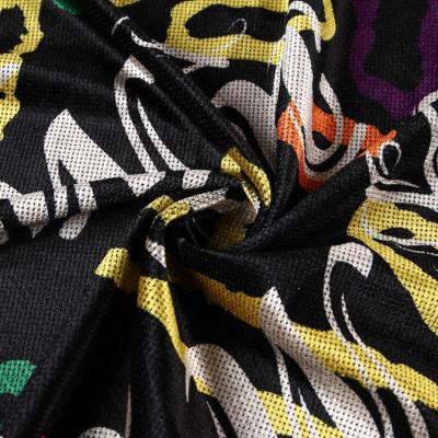 China New Fashion Design Anti-Static Patterns Polyester Digital Custom Printed Fabric For Clothing for sale