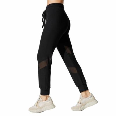 China 2021 Custom Low MOQ LOGO Women Breathable Running Trouser Pants Workout Lounge Pants Yoga Drawstring Pocket Sweatsuit Sweatsuithletic for sale