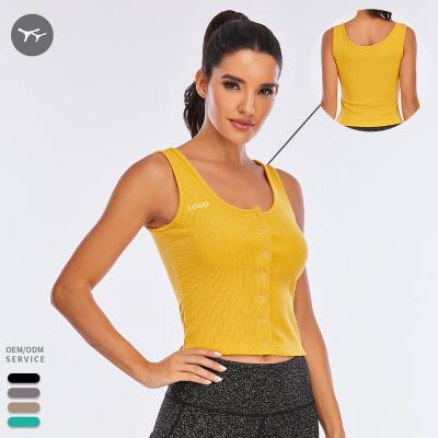 China Breathable summer style women's shirts and tank tops stretch gym fitness pocket sports bra crop top for big breasts for sale