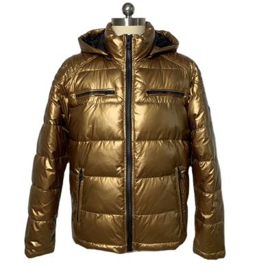 China The Front Puffer Coat Outerwear Men's Jacket Warm Windproof Waterproof High Quality Fashion Zipper Down Jacket for sale