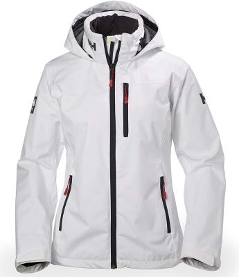 China Windproof Womens Crew Hooded Waterproof Sailing Jacket for sale