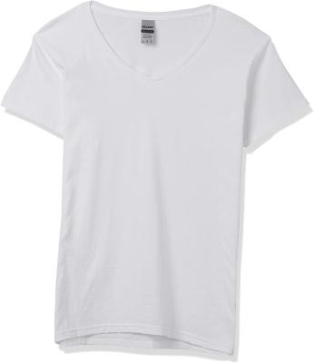 China Breathable Women's Cotton V-Neck T-Shirt for sale