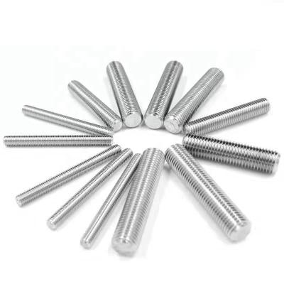 China Healthcare Threaded A193 B7 Steel M8 Titanium And Threaded Thread Stud Bolt Astm A194 GR 2H Hex Nut Stud Bolt for sale