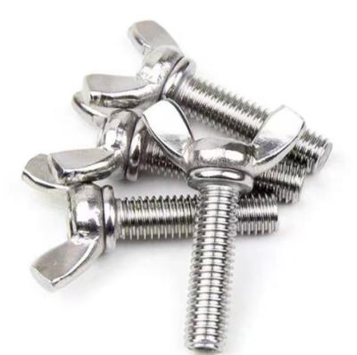 China Stainless Steel MM - & - Bolts 1.5 Inch Nuts Hex 1.5mm 1/2 x 3/4 Nut 1 Bolt 4 Wing Bolt for sale