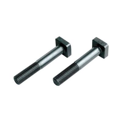 China food & Square head bolt m6 m8 m10 m12 m14 T type steel square head drink head bolt m20 for sale