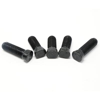 China Allen Bolt Grade 8.8 10.9 12.9 Black Oxide Flat Countersunk Head Bolts / Plow Bolt Cut Plow Head Bolts for sale