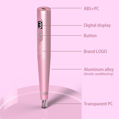 China Brand Auto Owned Price Microneedling dermapen pen have advantages use LCD for skin whitening and deep moisturizing microneedling pen for sale