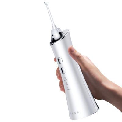 China 360 Rated Spout Portable Detachable Tank USB Charging Cordless Portable Water Flosser Oral Irrigator Water Flosser for sale