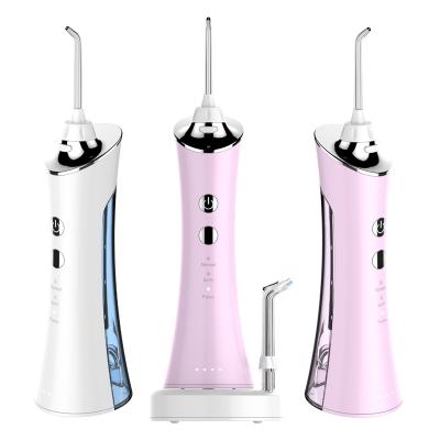 China Safe Portable Dental Water Flosser Flosser Irrigator Water Displacement Flosser for sale