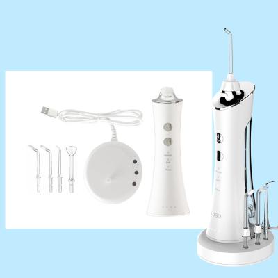 China IPX7 Waterproof 3 Modes 150mlProfessional Wireless Dental Flosser Water Pulse Cleaner Portable Dental Water Flosser for sale