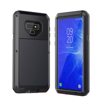 China Fashion Phone Case Anti Drop Dust Proof Water Proof Phone Case For Samsung Galaxy Note 9 Aluminum Armor Case for sale