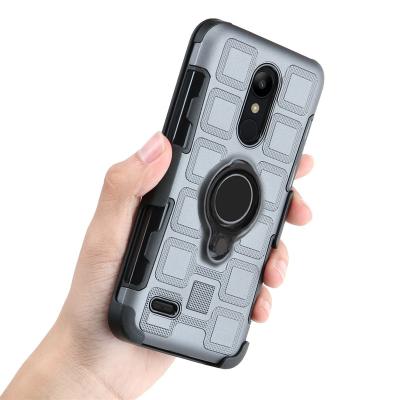 China Plastic Ring Finger Holder Case For Lander K10 Kickstand 2018 Phone Case For Lander K11 Stylo 4 for sale