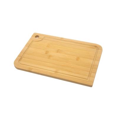 China Sustainable New Bamboo Cutting Board with Trays Meat Cheese and Vegetables 4 Piece Set Cheese Board and Deli Board with Juice Bowl for sale