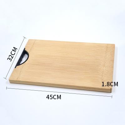 China Viable bestselling 100% organic bamboo cutting board handle is easy to grip suitable for meat and cheese cutting boards for sale