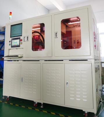 China Multifunctional Intelligent Operation Fully Automatic Coaxial Wire Cutting Single End Stripping Crimping Machine For 0.8-2.0mm Range WG-9002D for sale