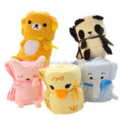 China High Quality Coral Fleece Anti-pilling Animal Design Baby Blanket for sale