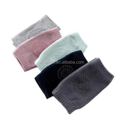 China Wholesale Colors 100%cotton Terry Thick 100% Cotton Blended Knitted Baby Knee Pads for sale