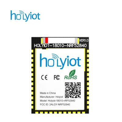 China Nordic Holyiot 18010 Module IoT Module nRF52840 BT5 Low Energy For BLE Mesh for sale