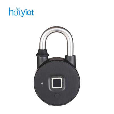 China 2019 Suitcase Hot Selling Price Mini Fingerprint Smart Padlock Cheap APP Open Fingerprint To Open for sale