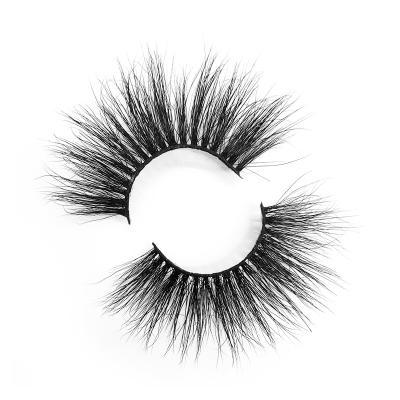 China 20-25 Times Logo 25mm Mink Eyelashes Custom Thick Extra Long 5D Mink Lashes for sale