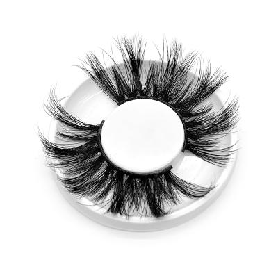 China 20-25 times Sy lashes shuying mink 5d eyelashes mink fur100% 25mm handmade eyelashes 5d from seller factory for sale