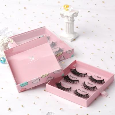 China 25-30 Times SY Shuying OEM ODM Wholesaler Eyelash Kit Box Supplier Plant Fiber Professional Faux Mink 3 Pairs Lash Kit for sale