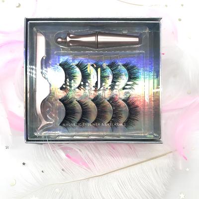 China SY Shuying Long Lasting Magnetic 3d Mink Eyelashes With Best Magnetic Eyeliner Lashes Vegan Private Label for sale