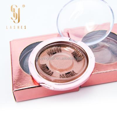 China magnetic 3D private label makeup lashes magnetic false eyelashes for sale