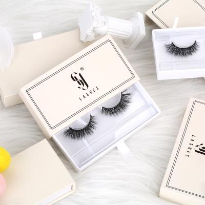 China Custom Paper Eyelash Design False Eyelash Packaging Private Label Wholesale Empty Eyelash Packaging Box Custom Paper Slip for sale