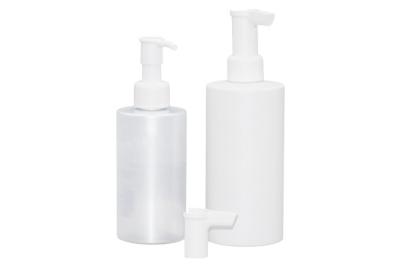 China 200ml 300ml Pump Sprayer Bottle Pet Flat Shoulder for sale