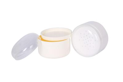 China 120g Cosmetic Powder Container PP Jars For Makeup Loose Talcum Powder Dry Products Te koop