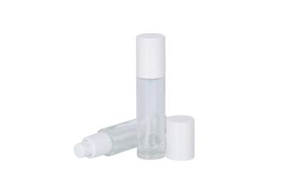 China 30 ml leere Glasflasche PP-Pumpe Luftlose Grundflasche Kosmetikverpackung kundenspezifische Farbe UKE13 zu verkaufen