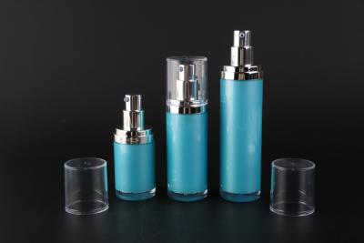 中国 UKMS19 15ml-30ml-50ml UKPACKの二重層30ml PMMA本質の目のクリームのための化粧品の空気のないポンプびん 販売のため