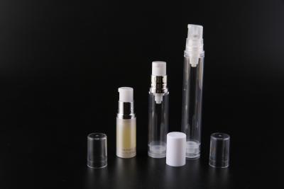 China UKMS31 Reispakket 5ml-8ml-10ml-15ml luchtloze cosmetische verpakking, AS luchtloze lotionfles Te koop