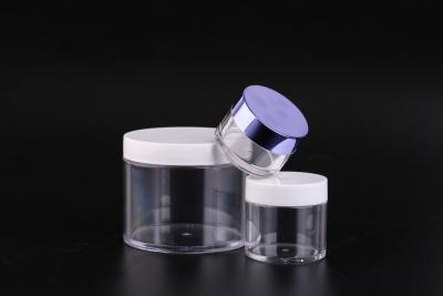 China UKC43 5ML-100ML Hot Selling Fashionable Different Capacity PETG Cream Jar Plastic Jar Cosmetic for sale