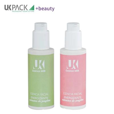 China Sugarcane Biodegradable Customized Logo Pump Bottle For Cosmetic / Skincare Packaging for sale