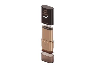 Κίνα Άδειο ελαφρύ Stick Foundation με βούρτσα 10g 15g 20g Eraser Stick Foundation Πολυχρησιμοποιήσιμη συσκευασία αποσμητικού μακιγιάζ προς πώληση