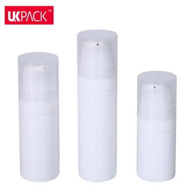 China PP Plastic Airless Pump Bottles 5ml 10ml 15ml Cosmetic Airless Eye Cream Bottle for sale