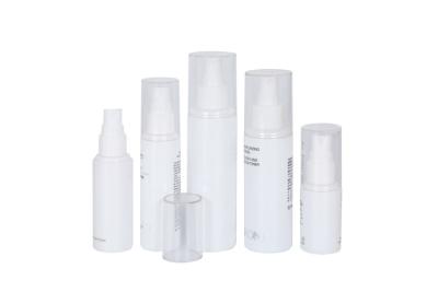 China PET Empty Cosmetic Hair Spray Bottle 30ml 50ml 60ml 120ml 150ml for sale