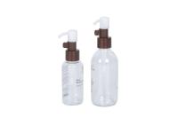 China Make-upentferner-Flasche HAUSTIER BPA freie transparente 60ml 120ml zu verkaufen