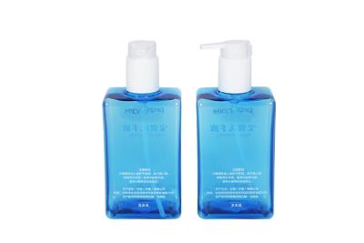 China 300ml Square 156mm Empty Hand Sanitizer Pump Bottle for sale