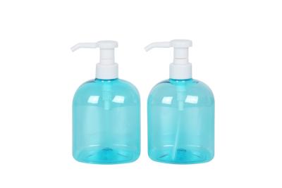 China Dosage 2.0cc Refillable Clear 500ml Shower Gel Bottle for sale