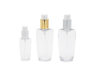 China PETG 30ml 100ml Transparent Lotion Bottle Face Cream Makeup Cleansing for sale