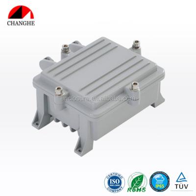 China RFI and EMI Shielding CHANGHE IP65 Aluminum Matrix Cast CATV Amplifier Outdoor Enclosure 123 x103 x55mm for sale