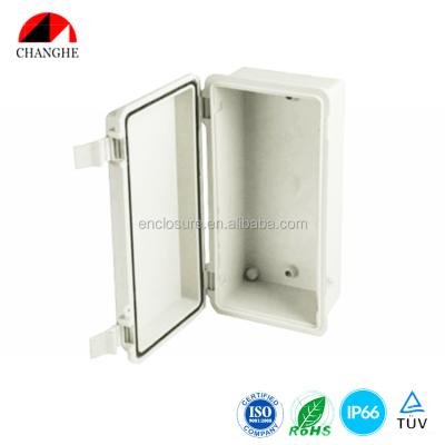 China Outdoor Waterproof Electrical Boxes IP65 Waterproof Electrical Control Box With Hinge Cover 186x86x71mm for sale