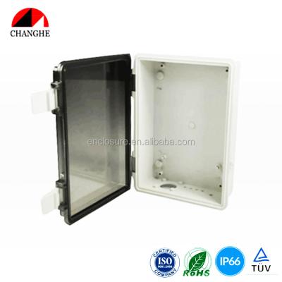 China Outdoor Waterproof Electrical Boxes IP65 Waterproof Electrical Control Box With Hinge Cover 220x175x75mm for sale