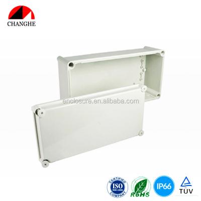 China Outdoor Waterproof IP66 Electrical Boxes Outdoor Waterproof Plastic Enclosure 380x190x130mm for sale