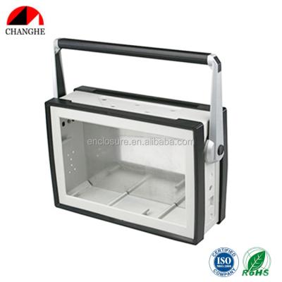 China CHANGHE Enclosure Instrument Diecast Aluminum / Plastic Aluminum Desktop Case 03E for sale