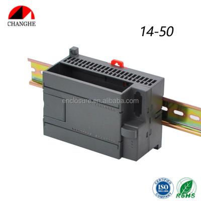 China CHANGHE plastic din rail enclosure din rail housing din rail housing 14-50 120x80x63mm for sale